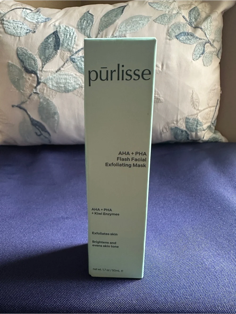 Purlisse AHA + PHA Flash Facial Exfoliating Mask - NIB